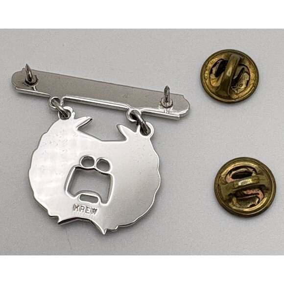 Vintage USMC Pistol Expert Qualification Badge With Original Box 1960s Krew - Picture 4 of 7